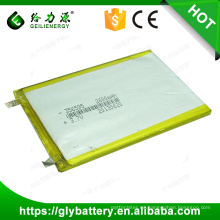 Alta capacidad inteligente 2600mah 356595 3.7 v Li-ion batería de polímero de la batería de polímero de la batería